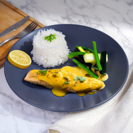 Lemon Pepper Creamy Fish